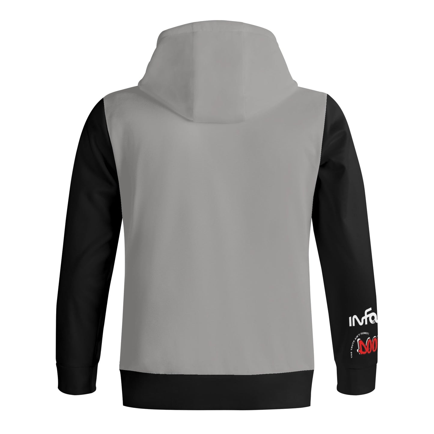 Adult Full Zip Turtleneck Hoodie Streetwear