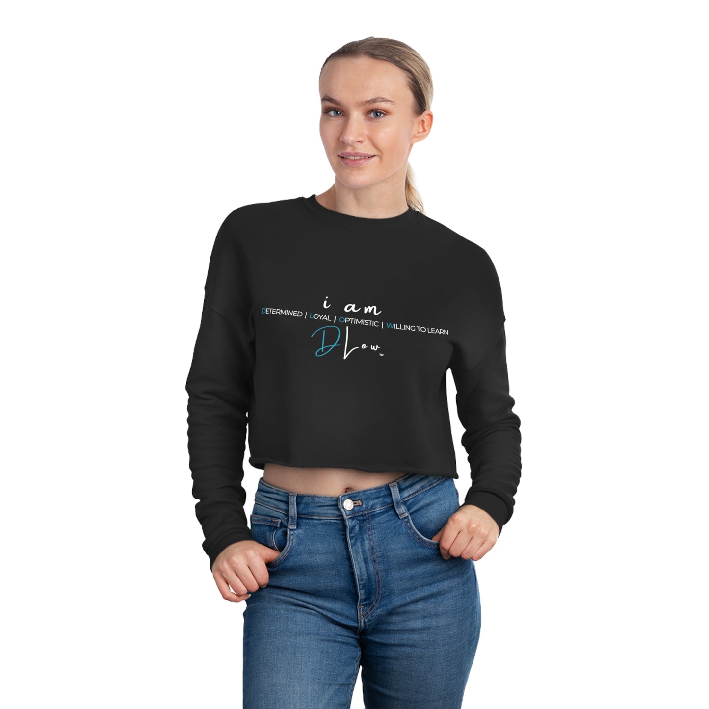 DLow Women's Cropped Sweatshirt