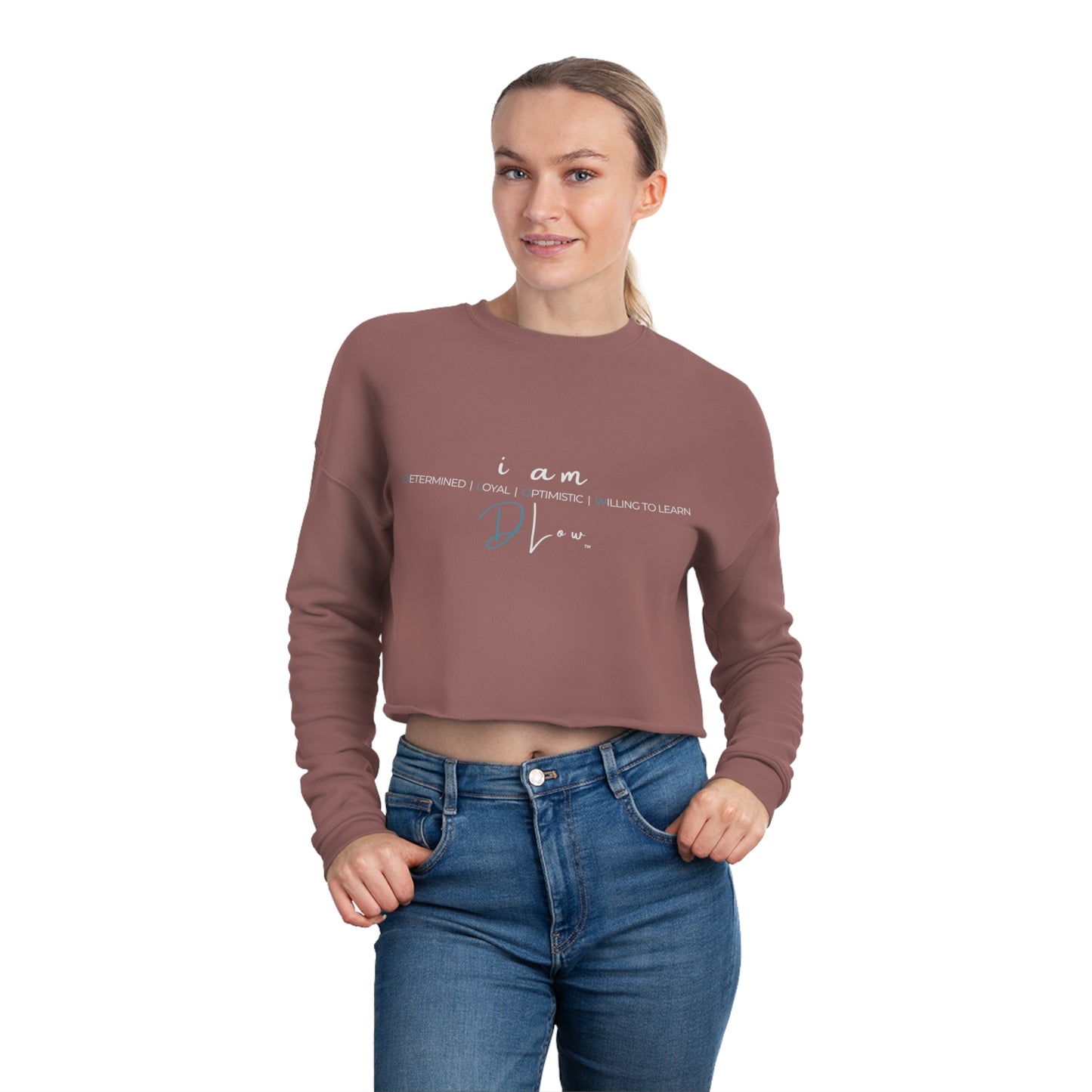 DLow Women's Cropped Sweatshirt