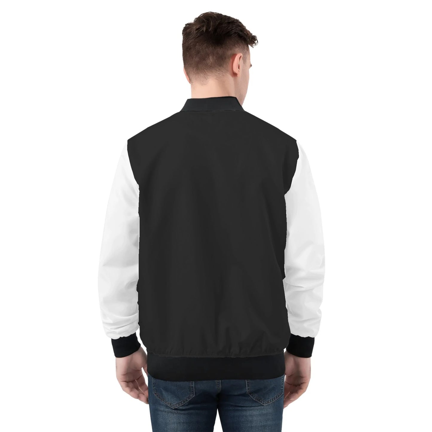 Mens Zip Bomber Jacket