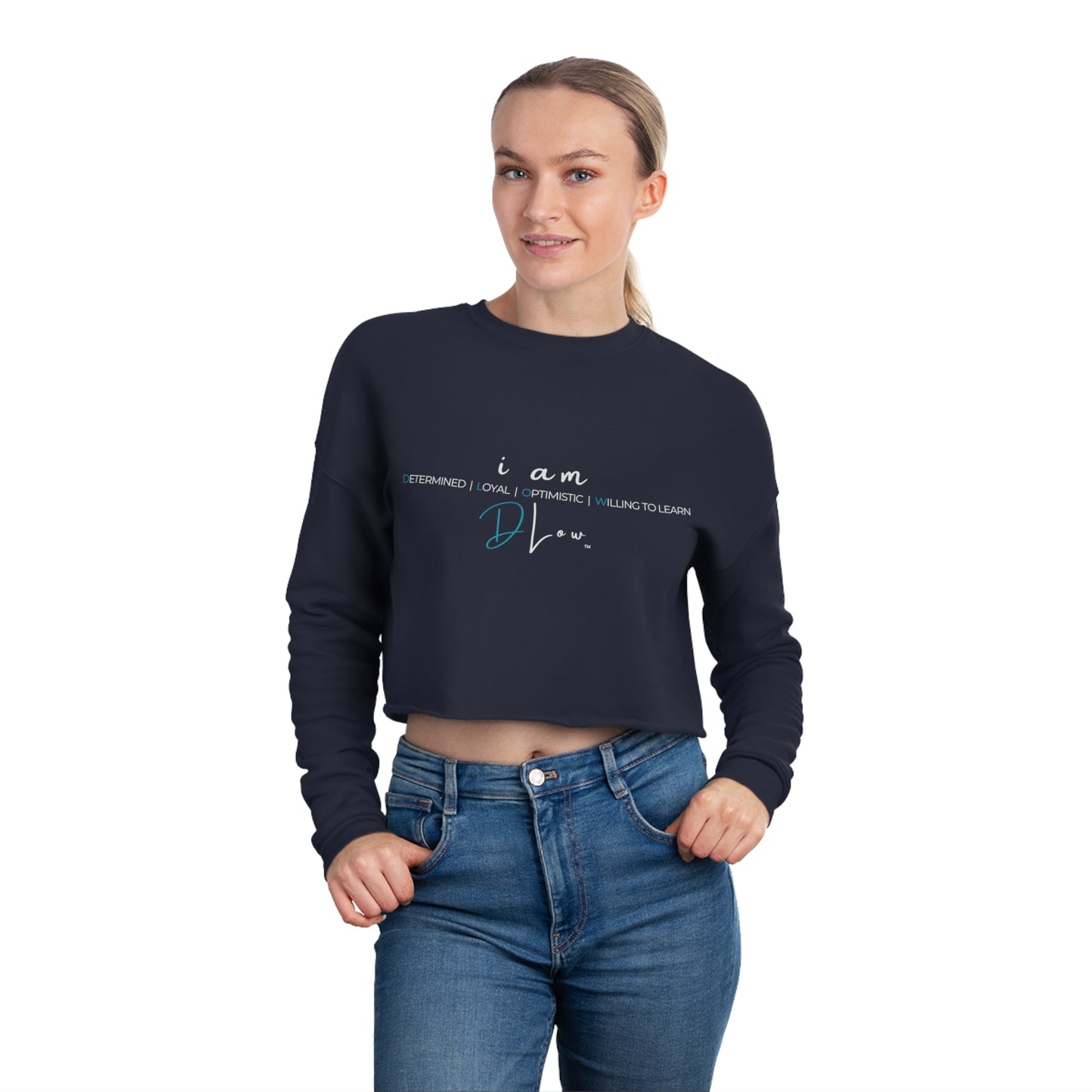 DLow Women's Cropped Sweatshirt